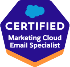 Certificado Marketing Cloud Email Specialist